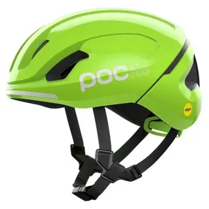 Casque POC POCito Omne MIPS vert lime fluo enfant - S pas cher