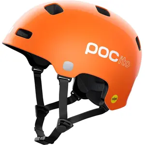 POC - Casque polyvalent de vélo - POCito Crane MIPS Fluorescent Orange - Taille 55-58 cm pas cher