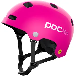 Poc POCito Crane MIPS - Casque vélo enfant Fluorescent Pink old M (55 - 58 cm) pas cher