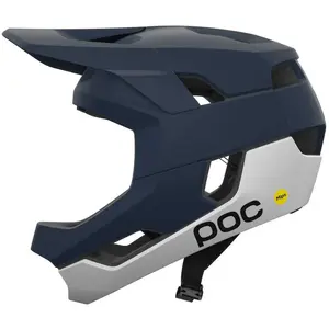 Casque POC Otocon Race MIPS bleu marine blanc - M pas cher