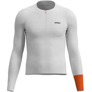 Poc - Cadence L/S Jersey - Maillot vélo homme Hydrogen White - L