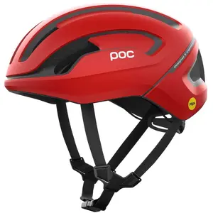 Poc Omne Air MIPS - Casque vélo route Prismane Red Matt S (50 - 56 cm) pas cher