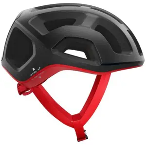 POC Ventral Lite Uranium Black/Prismane Red Matt 56-61 Casque de vélo