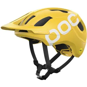 POC Axion Race MIPS Casque de vélo Unisex-Adult, Aventurine Yellow Matt, XS (48-52cm) pas cher