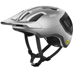 Casque POC Axion Race MIPS argent noir - M-L pas cher