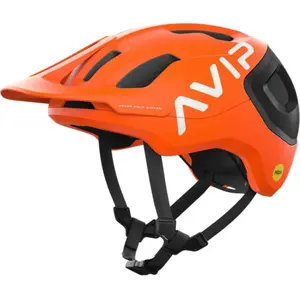 Poc Casque Axion Race MIPS Fluorescent Orange Avip/Uranium Black orange M pas cher