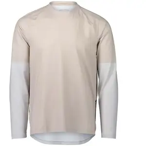 POC - Essential MTB L/S Jersey - Maillot de cyclisme taille S, beige pas cher