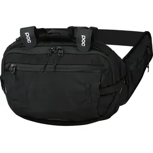 Comparateur de prix : Poc Hip Pack Hydro 4L - Sac à dos vélo Uranium Black Taille unique