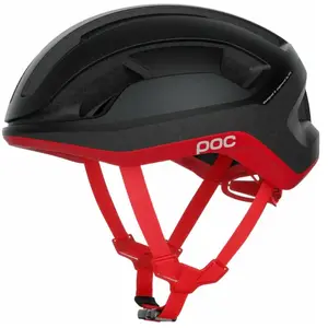 POC Omne Lite Uranium Black/Prismane Red Matt 56-61 Casque de vélo pas cher