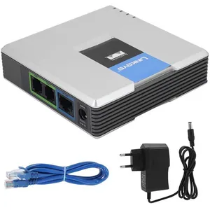YYV Gateway Passerelle VoIP Adaptateur Tlphonique Internet 2 Ports Protoco... pas cher
