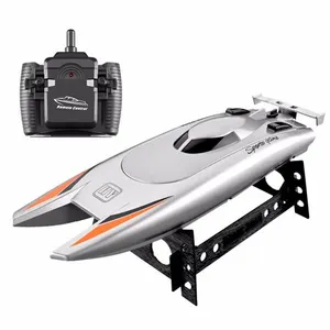 Comparateur de prix : Bateau radio commandé 2.4G RC pour enfants 25KM / H course à grande vi...