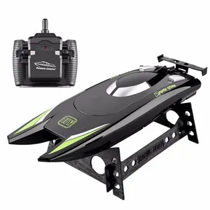 Comparateur de prix : Bateau radio commandé 2.4G RC pour enfants 25KM / H course à grande vi...