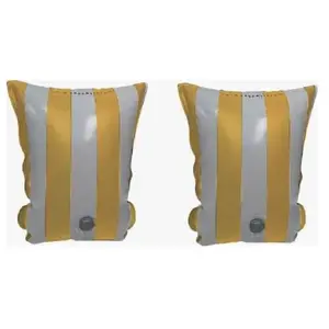 Swim Essentials Brassards de nage enfant Yellow Striped 2-6 ansVendu parberceau-magique