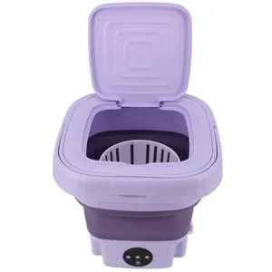 Duokon Mini laveuse pliable Machine à laver portative 11L ABS PP, Mini lave-seau pliable electromenager machine Prise UEVendu parcdiscount