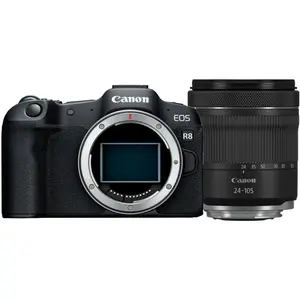 Canon EOS R8 + RF 24-105mm F/4-7.1 IS STM pas cher