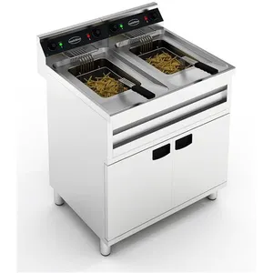Friteuse Électrique sur Meuble 6 kW Gamme 700 1 ou 2 Cuves 12 L combisteelVendu parcarrefour
