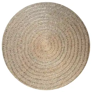 Bazar Bizar Tapis en herbes de mer naturel 100x100 pas cher