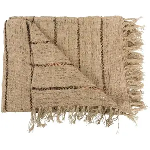 Bazar Bizar Plaid en coton noir beigeVendu parinteriorlabels