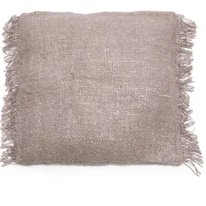 Bazar Bizar Coussin en coton gris 40x40Vendu parbazarchic
