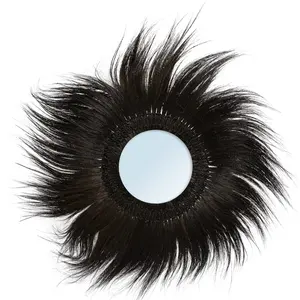 Bazar Bizar Miroir en herbe noir D100 pas cher