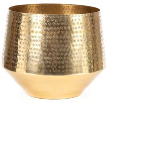 Bazar Bizar Cache-pot en laiton XL pas cher