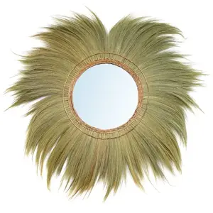 Bazar Bizar Miroir en herbe naturel pas cher