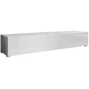 Meuble tv bass avec pieds 2 cm meuble tv de salon modèle aitana m2 ... pas cher