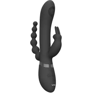 Comparateur de prix : VIVE Vibromasseur rabbit double pénétration Rini