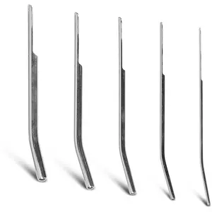 OUCH Tige à Urètre Dilatator Métallique Courbée 260 mm pas cher
