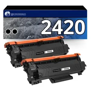 Comparateur de prix : 123CONSOMMABLES - TN2420 - Toner Compatible pour Brother DCP-L2530DW MFC-L2710DW