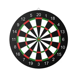 Comparateur de prix : HOBBY TECH Cible pour Jeu de fléchettes Double Face avec 6 fléchettes Pointe Acier