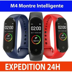 ISONIX Montre connectée - M4 - Smartwatch - Fréquence cardiaque - Suiv... pas cher