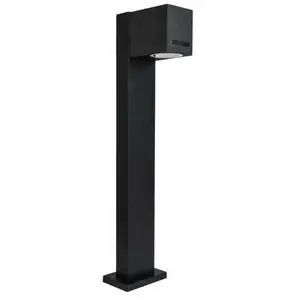 Borne de Jardin Noire 50cm IP54 pour Ampoule GU10 - SILUMENVendu paramazon