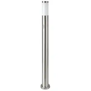 Silumen - Borne de Jardin Acier Inoxydable avec Détecteur 110cm pour A...Vendu paramazon
