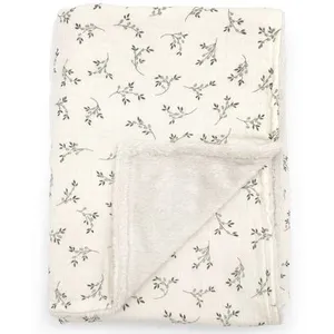 Comparateur de prix : Couverture polaire Olive Bloom (110 x 80 cm)