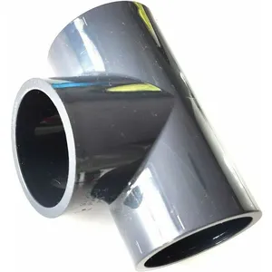 Interplast - Manchon pvc u Té 90° / 50 mm intérieur f/f/f PN16 pas cher