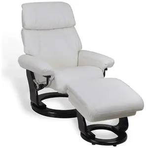 Comparateur de prix : Fauteuil de Relaxation Manuel My New Design - Minorque - Cuir Blanc