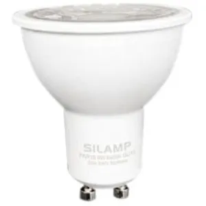 Silamp - Ampoule led GU10 8W 220V PAR16 cob - Blanc Chaud 2300K - 3500K pas cher