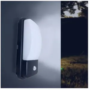 Comparateur de prix : SILAMP Applique Murale Noire Extérieure led IP65 20W avec Détecteur de