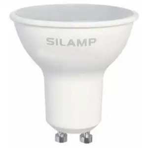 Comparateur de prix : Silamp - Ampoule led GU10 8W 220V - Blanc Froid 6000K - 8000K