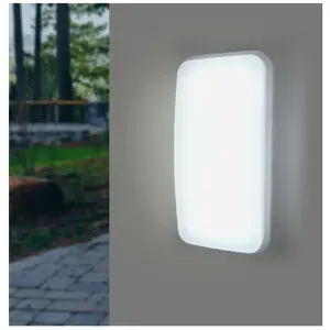 Comparateur de prix : Applique led Murale 20W Rectangulaire IP65 - Blanc Neutre 4000K - 5500...
