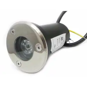Spot Extérieur Encastrable LED IP65 220V Sol 3W 45° - Unité / Blanc Ne...Vendu paramazon