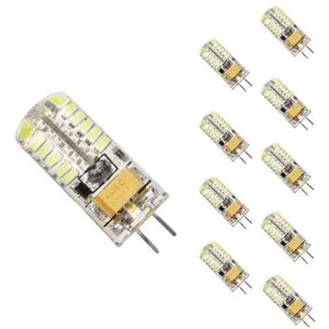 Comparateur de prix : SILAMP Ampoule led G4 12V 3W SMD2835 24LED 360° (Pack de 10) - Blanc C...