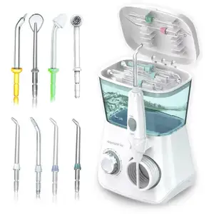 Boston Tech Aquapik 100 Irrigateur dentaire et nasal avec 7 buses