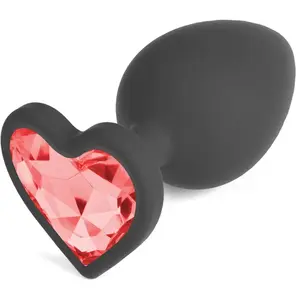 Comparateur de prix : Crushious Cuore Plug Anal Medium 4 Bijoux Interchangeables 1ut