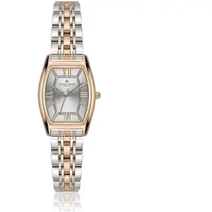 Frederic Graff - Montre Femme en Acier argenté/rose doré OS pas cher