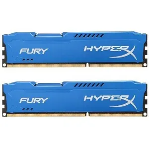 Mémoire RAM Kingston HyperX FURY 16 Go (2x8Go) Bleu - DDR3 SDRAM - 1866 MHz - CL10 pas cher