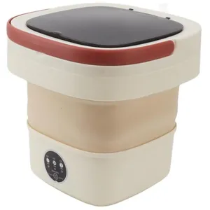 AKOZON MAG Lave-linge portable pliable automatique avec essorage doux ...Vendu parcdiscount