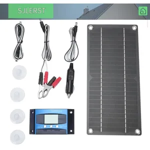 SJLERST Panneau Solaire Portable 600W Camping Essentials Charger Solai... pas cher