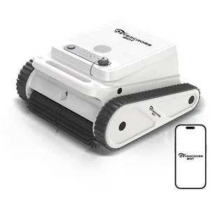 EVERCROSS BOT U8 Robot Piscine Sans Fil,Avec APP, Nettoyage du Fond, d... pas cher